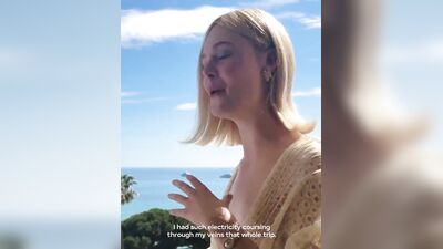 Elle Fanning nuda