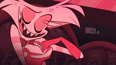 Angel Dust__Mãe, eu sou gay. (Hazbin Hotel__Hotel Hazbin)