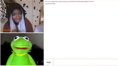 Se le vio el pene en el chat de ruleta