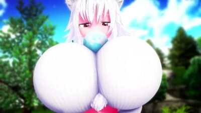 Inflacionamento do corpo de lodo de Momiji Inubashiri (Touhou) *por imbapovi