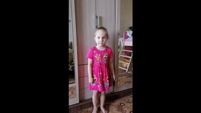Ева Михаилова, 4 жаста, МБДОУ №196 балабақшасы, «Гномики» тобы