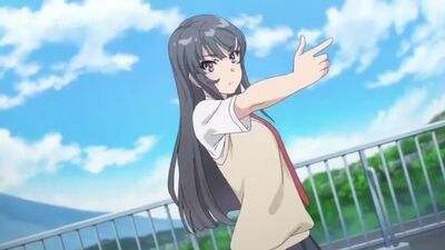 Anime.webm Le rêve de la senpai lapine du printemps