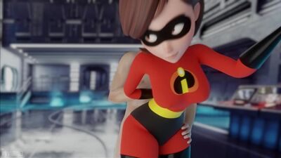 Helen Parr [por Tyviania, Os Incríveis, hentai, pornografia, hentai 3D, jogos eróticos]