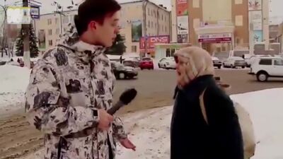 A avó e a poça / 23 de fevereiro / Kirov