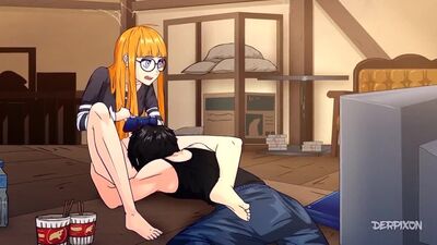 KOMIKSY PORNO OD HARLEYA 18+ (seks, porno, rżnięcie, w okularach, ruda, graczka, hentai)