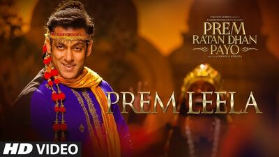 Vídeo completo da canção «Prem Leela» _ Prem Ratan Dhan Payo _ Salman Khan, Sonam Kapoor _ T-Series