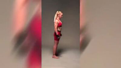 UFC 213 Валентина Шевченко фотосессиясы