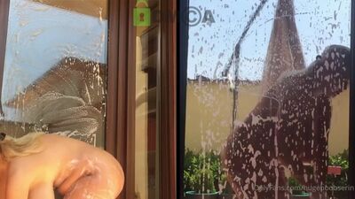 Tarefas domésticas de verão, por hugeboobserin do OnlyFans Coomer