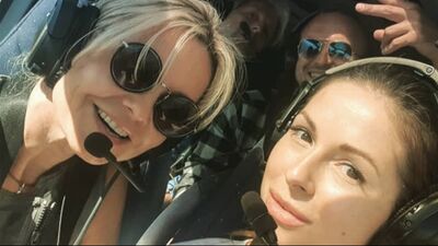 Nyusha und ihre Mutter sind gemeinsam mit den Meeresräubern geschwommen
