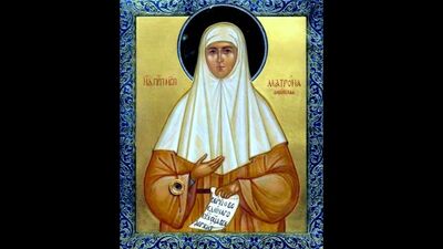 SANTA CONFESSORA MATRONA DI DIVEEVO (VLASOVA)