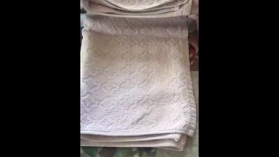 Eine Vagina aus einem Handtuch