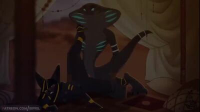 Il serpente e la lupa Egitto yiff