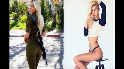 Maria Domark - LA SOLDATE LA PLUS SEXY DE L'ARMÉE ISRAÉLIENNE