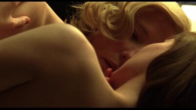 Cate Blanchett e Rooney Mara (cenas de sexo lésbico de Cate Blanchett e Rooney Mara em «Carol», 2015)
