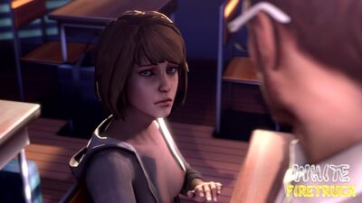 Max Caulfield - sesso a scuola; sega; sesso orale; cunnilingus; pompino; scopata in bocca; sesso a pecorina - porno hentai 3D [Life is Strange]