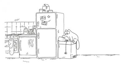 Кіт Саймона / Simon's Cat — 56. Урна