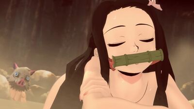 GreatM8 | Kamado Nezuko (Kimetsu no Yaiba) [Hentai en 3D]