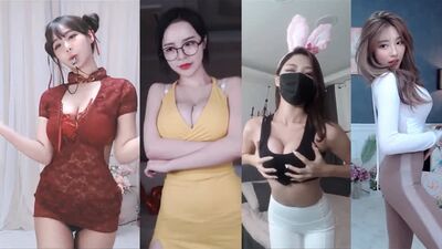Sexy Korean women are dancing