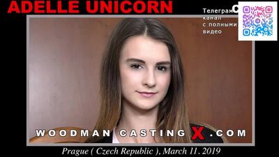 Adelle Unicorn Adelle Unicorn Woodman Casting X Casting X Pierre Woodman Woodman – przesłuchanie dla dorosłych, pierwszy raz