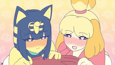 Ankha e Isabelle si sono ubriacate｜Un anime di Animal Crossing