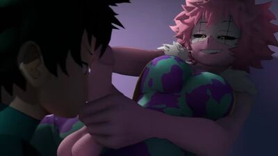 Futa Mina X Deku par GreatM8SFM (My Hero Academia)