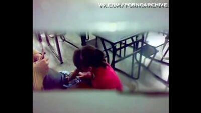 During recess, she gives a student a blowjob #SexAtWork
