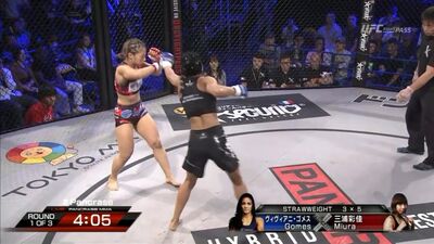 Ayaka Miura vs. Viviane Araujo Gomes