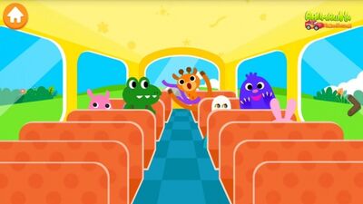 Cartoni animati per bambini. Canzoncina per bambini sull'autobus. Cartoni animati educativi per bambini. Cartone animato con canzone.[1]