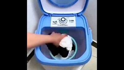 Une machine à laver insolite))))