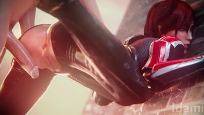 [Hentai e Esperma] | Hentai Cum: Creampie anal da Femshep (Idem) [Mass Effect]