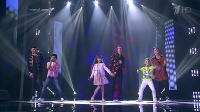 MBAND, Elizaveta Kuklishina, Aleksandr Dudko e Levon Galstyan - Lei tornerà (The Voice Kids - 4ª stagione - 2017)
