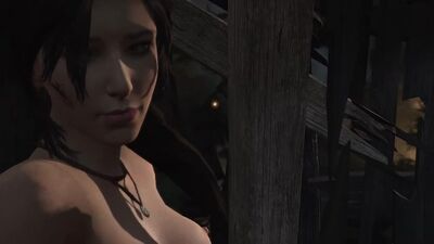 Tomb Raider — Lara Croft — Mod de nudez — Todos os QTEs e cena final [R18+]