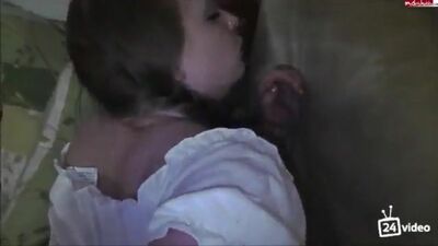 Bardzo seksowna pulchna Czerwona Kapturka
