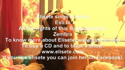 Elisete is Zemfira - Esli bi