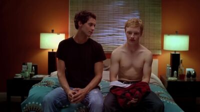 Noel Fisher após a cena de sexo