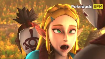 Sexo 3D com a elfa de The Legend of Zelda, sexo hentai, pornografia hentai, pornografia xxx
