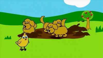 A Quinta dos Números! Um desenho animado educativo para os mais pequenos! Números para crianças – Contamos até 3. Teatro de marionetas com animais para crianças
