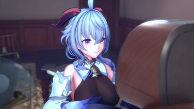 Ganyus Secret : Genshin Impact, Futa, hentai, porno, sexe