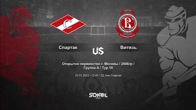 SPARTAK – VITYAZ 2:3 (n. V.)