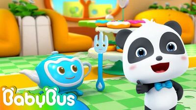 Canção da Festa de Chá dos Bebés | Canção dos Grandes e dos Pequenos | Canções Infantis | Canções para Crianças | BabyBus