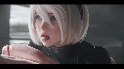 Nier Automata 2B SFM / Hentai / Anime
