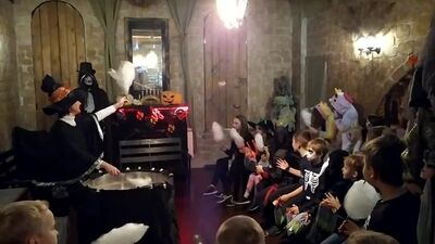 A theatrical cotton candy giveaway!
