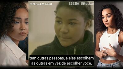 Leigh-Anne s'entretient avec de jeunes étudiants (sous-titré en portugais brésilien)