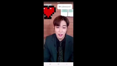 [ВІДЕО] 210227 @ Відеодзвінок з автограф-сесією [Blooming Time]
