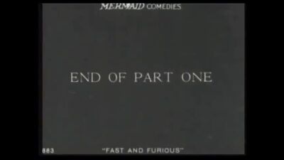 Lige Conley em _Fast And Furious (1924), partitura para órgão de Ben Model