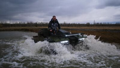This ATV can go anywhere! SNARK off-road