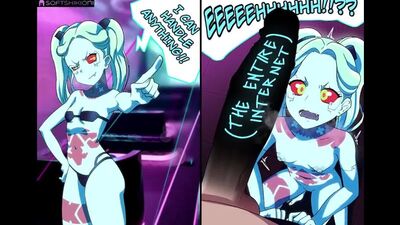 Sex with a minor from the Cyberpunk anime
