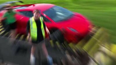Lamborghini vs. the World's Largest Shredder