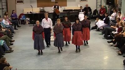 La danza dei clog a Camden: Nelson Mills di Pat Tracey