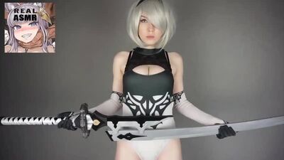 ASMR-настрій 2b: 3Dio — лизання вуха (ексклюзивно на Patreon)